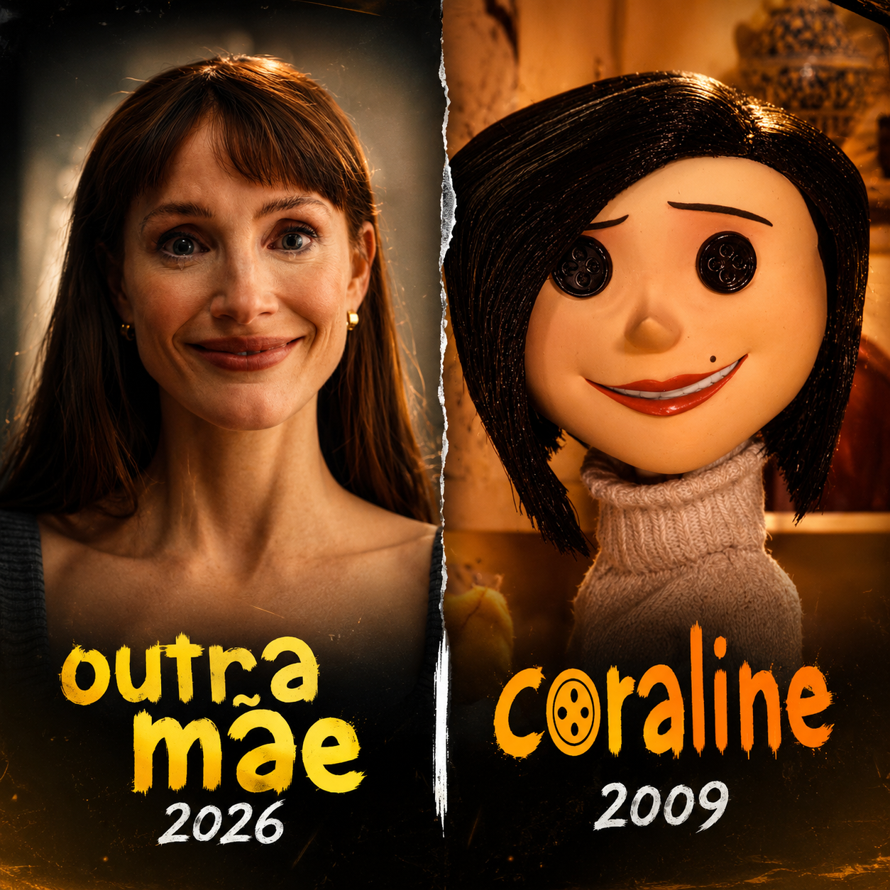 Novo terror Outra Mãe divide a web por semelhanças macabras com Coraline