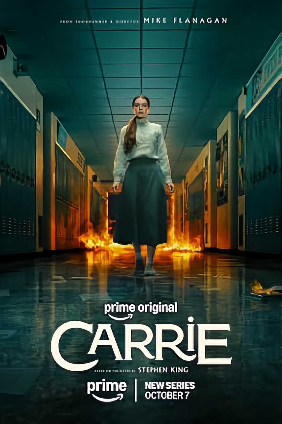 Prime Video revela pôster oficial da nova série “Carrie” antes da estreia em outubro